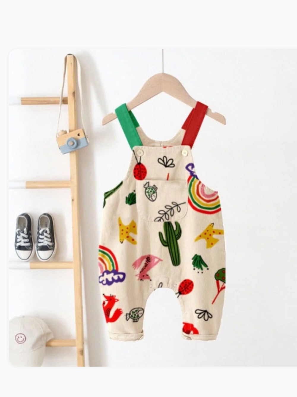 KIDS COTTON OVERALL 2-3T